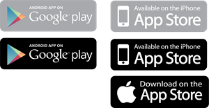 App Store and Google Play 