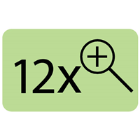 CAMERA 12X ZOOM SYMBOL 