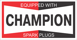 Champion spark plugs logo