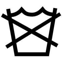 DO NOT WASH SYMBOL 