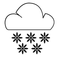 SNOWFALL SYMBOL 